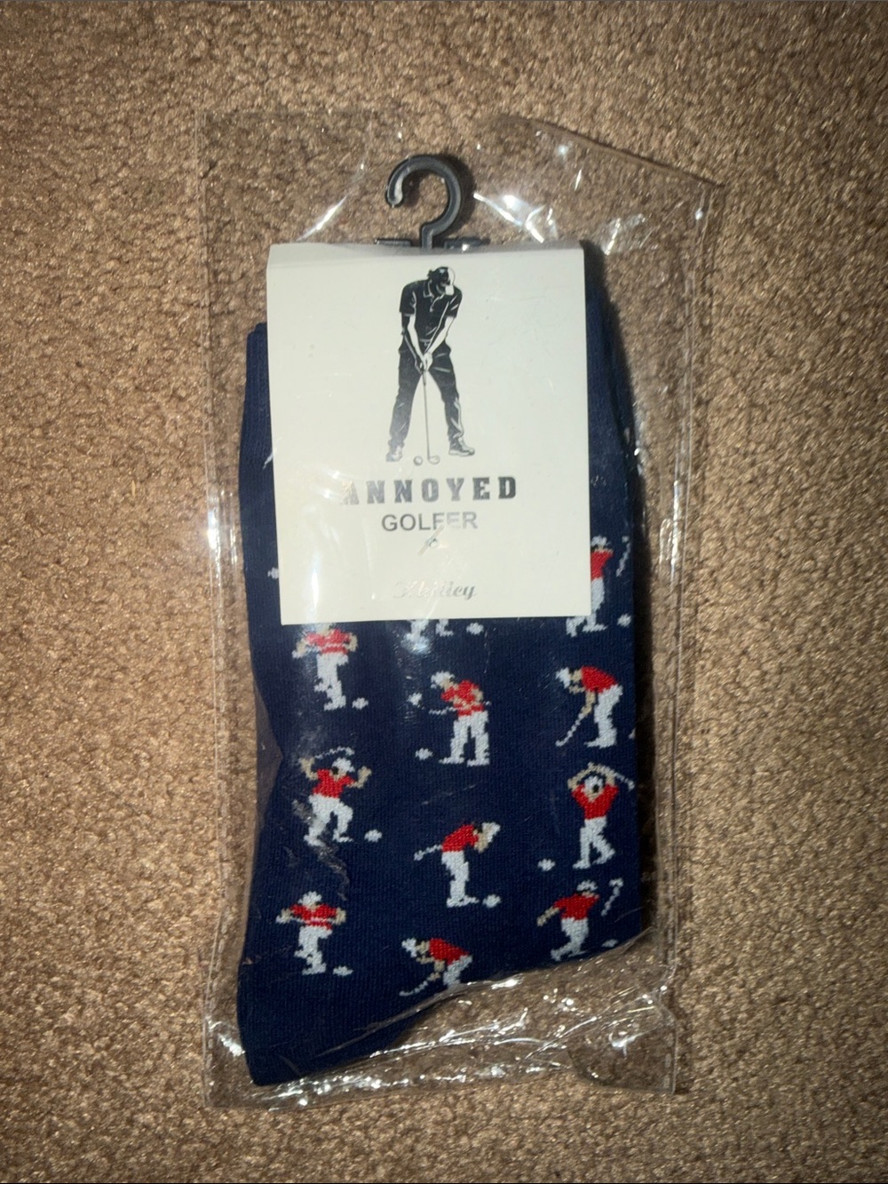 ANNOYED Golfer Socks OS 10-13